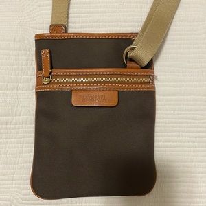 Michael kors canvas crossbody